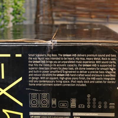Unison I-X5 2-Way Bi-Amp Powered Speakers - Hand Built Tuned Enclosures image 13