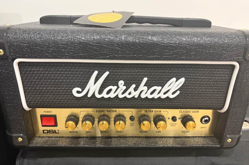 Marshall DSL1HR 2-Channel 1-Watt Guitar Amp Head 2018 - Present - Black image 1