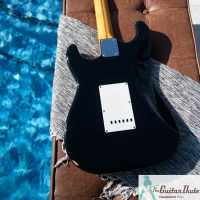 2002 Fender ST57-58US '57 Stratocaster Reissue - 7 Lbs 11 oz's!! (Featherweight w USA Vintage Reissue Pickups- Crafted In Japan CIJ - Pro Set Up! image 8