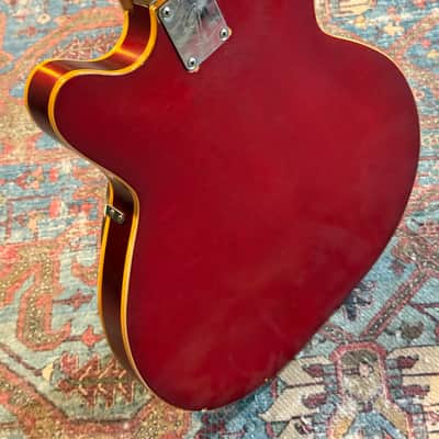 1967 Fender Coronado II with Tremolo, Rosewood Fretboard - Candy Apple Red image 18