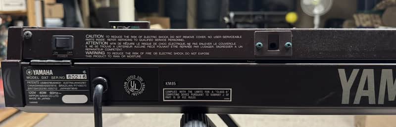Yamaha DX7 Mint, with RARE Add-ons & ALL Accessories image 1