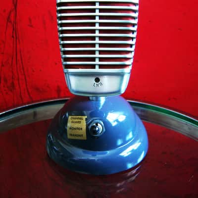 Vintage 1940's Shure 51 dynamic Microphone w S36 stand prop repair Nat King Cole # 1 image 1