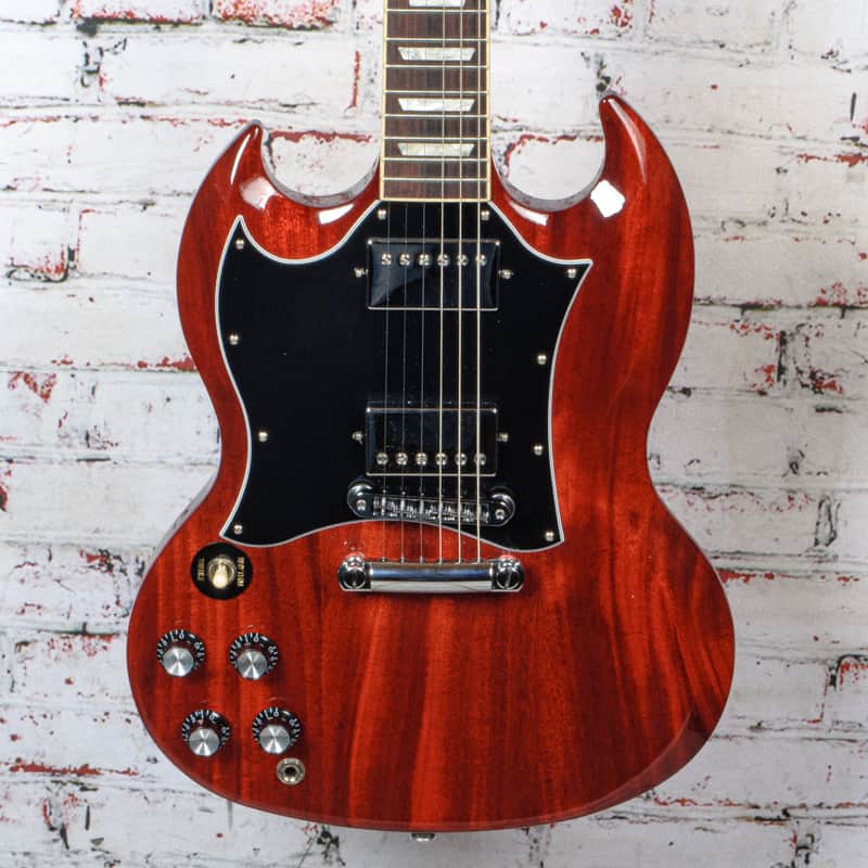 Gibson 2023 SG Standard Lefthanded Electric Guitar Heritage Cherry w/Bag USED