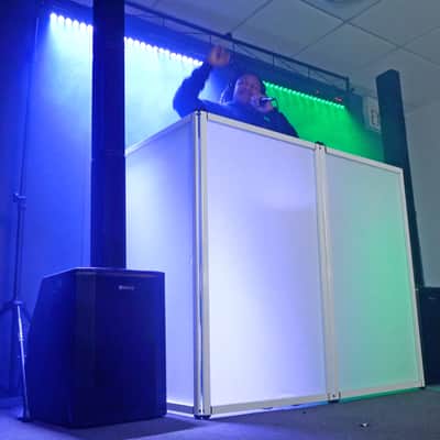 Rockville TITAN ARRAY SYSTEM Pro Powered Column Array Speaker w/10" Sub+Backpack image 3