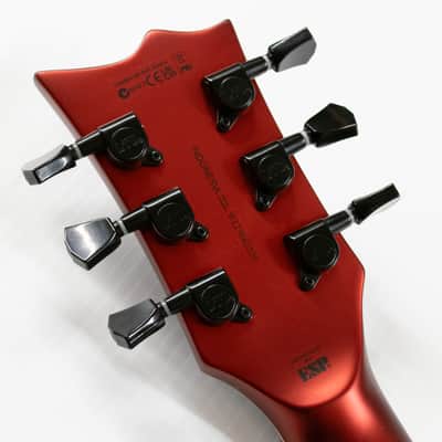 ESP LTD Eclipse EC-256 Electric Guitar - Candy Apple Red Satin image 11