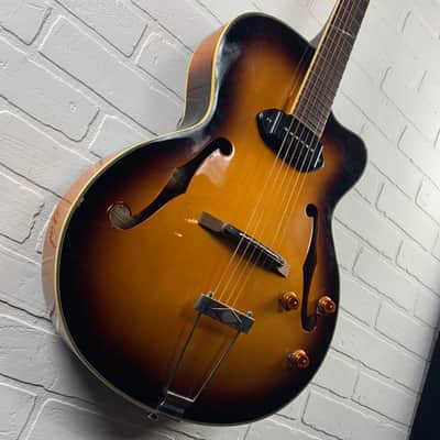 Alvarez AD65CE Archtop Acoustic Electric P-90 Pickup w/ Case image 16