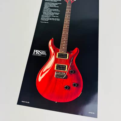 PRS Display Foldout with Guitar Cards 1992 imagen 7