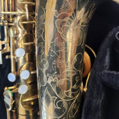 Vintage 1948 Martin "The Committee" Alto Sax, Orig. Lacquer, New Pads, New Case image 5