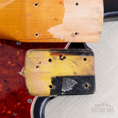 1966 Fender Jazz Bass Sunburst Padauk Fretboard Binding + Dots w/ Case image 18