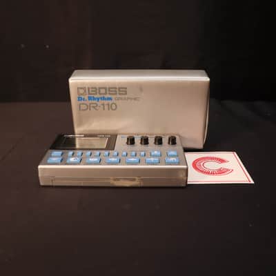Boss DR-110 Dr. Rhythm 1980s - Silver