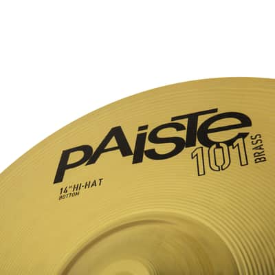 Paiste 101 Brass HiHat 14" - HiHat image 7