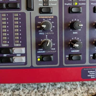 Nord Electro 2 Rack Rackmount Virtual Electromechanical Piano 2002 - 2009 - Red image 5