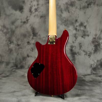 ESP Custom Order Potbelly 7 String Baritone Black Cherry image 3
