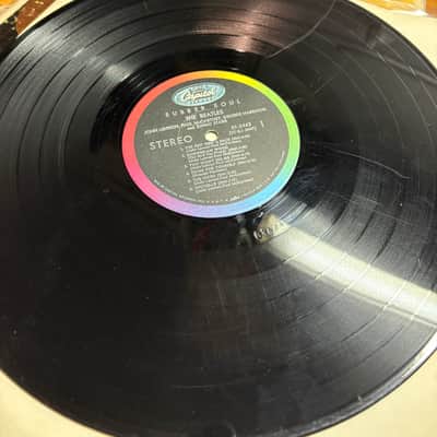 Vintage Beatles vinyl records 1964/1968 Capitol Rainbow UA Apple image 16