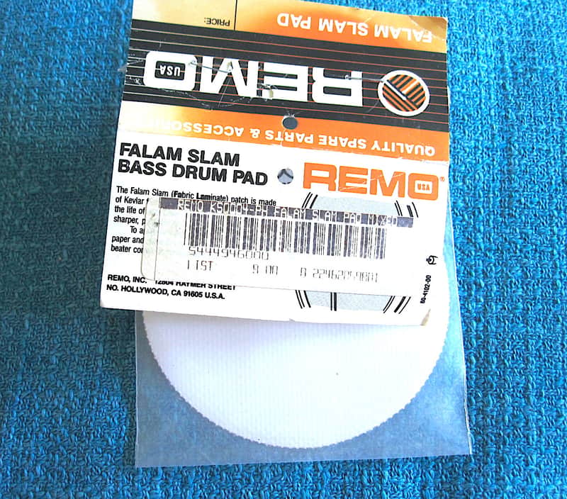 Remo Bass Drum Head Falam Slam Patch image 1