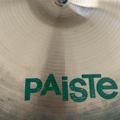 Paiste 20" 505 "Green Label" Medium Cymbal 1980 - 1985 - Traditional image 5