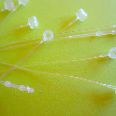 L.P. LP470 Plastic Ties Cords Hanger for Bar Chimes Wind Chimes Mark Tree image 2