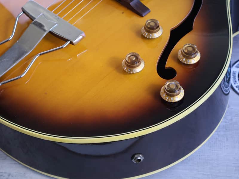 1973 Greco Japan S-50 ES-175 Hollowbody Jazzbox (Brown Sunburst