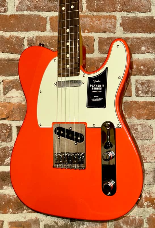 New 2026 Color Fender Fender Player II Telecaster Electric Guitar, Rallye Orange with Rosewood Fingerboard ,Rallye Orange, Ships Fast and Free! image 1
