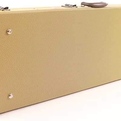 Allen Eden Tweed Hard Shell Guitar Case for Strat / Tele Styles image 4