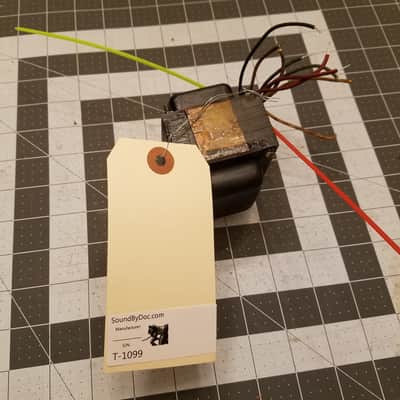 Woodward Schumacher 80-57-0-C Transformer 270-0-270 / 6.3 V Silvertone Vintage Power Tested Tube Amp Project 1961 image 4