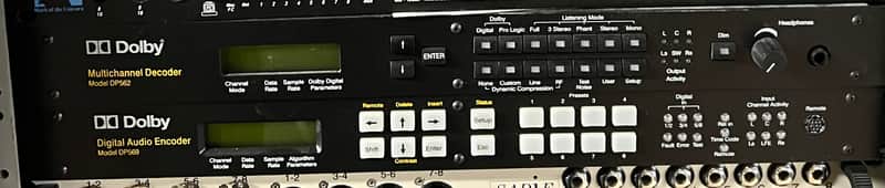 Dolby Digital Audio Encoder Model DP569 and Multichannel Decorder Model DP562 image 1