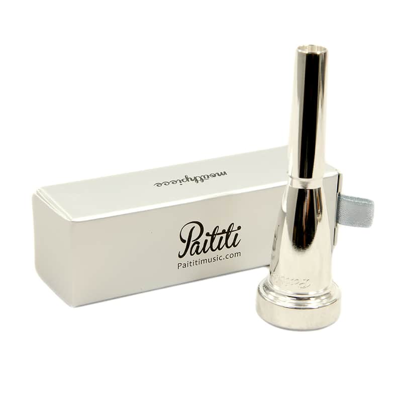 Paititi Silver Plated Rich Tone Bb 3C Trumpet Mouthpiece image 1