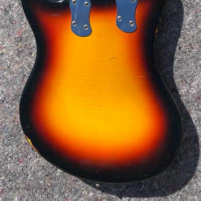 Mosrite Joe Maphis Model 1966 - Double Neck 6/12 Sunburst image 15