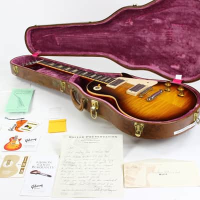 2006 Gibson Custom Shop TOM MURPHY AGED 1959 Les Paul Standard 59 Reissue | R9 Dark Burst Historic TOM HOLMES HUMBUCKERS image 8