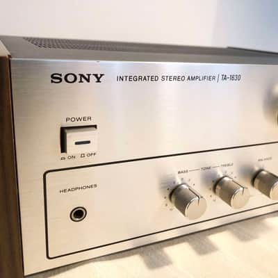 Vintage 70s SONY TA-1630 stereo integrated amplifier image 2
