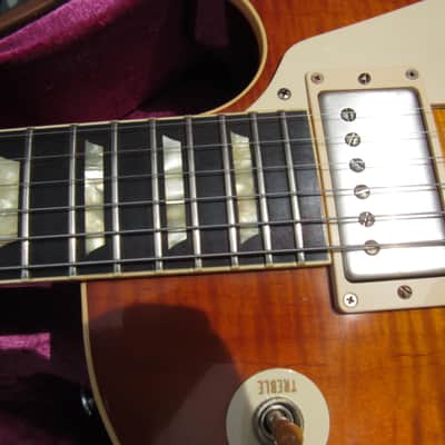 Gibson Custom Shop '58 Reissue Les Paul - LPR8 - Historic Reissue - Flame Top - Sun Rise Tea Burst image 5
