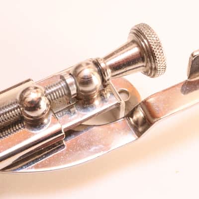 Ludwig Nickel Finish P-83 Snare Strainer/Throw Off - early 60s / MINT CONDITION / INSPECTED & TESTED image 4
