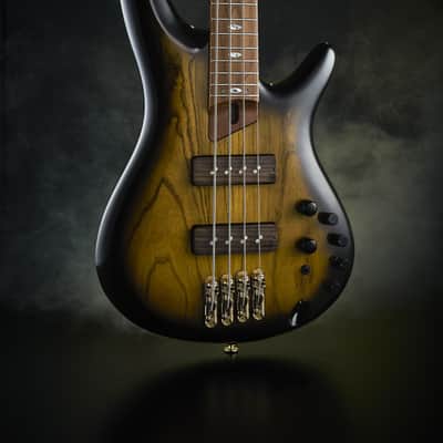 Ibanez SR4505-DST Prestige SR Electric Bass 5-String - Desert Sunset Burst + Case image 13