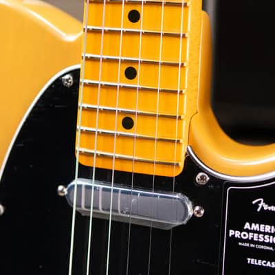 Fender American Professional II Telecaster Electric Guitar - Butterscotch Blonde with Hardshell Case image 9