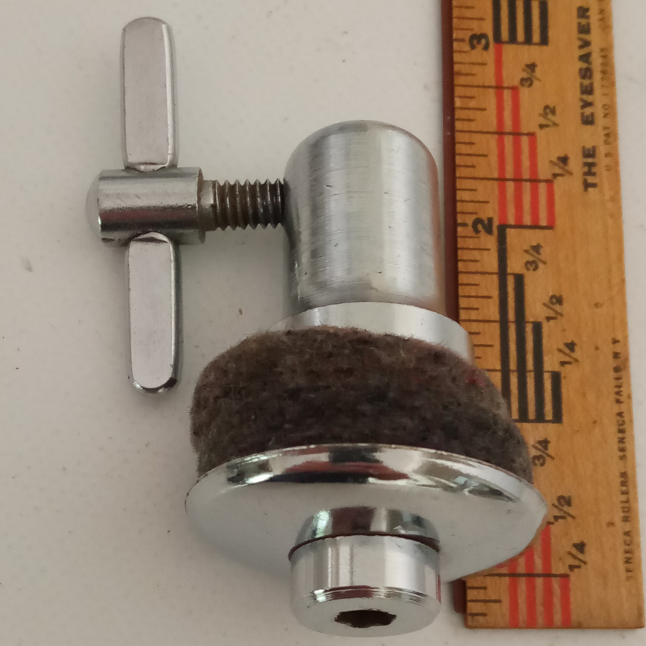 Slingerland Clutch Buddy Rich/Dynamo Hi-Hat Cymbal Stand Chrome Hex Vintage 70s — main photograph