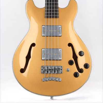 Warwick RockBass Star Bass, 5-String - Metallic Gold High Polish image 1