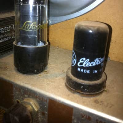 1953 Danelectro Commando 8x8 Little Walter Harmonica Amp, Tweed image 8