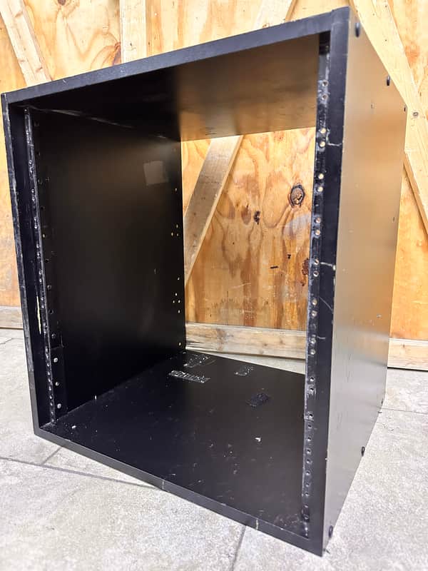 Middle Atlantic RK12 Black Laminate 12 Space Studio Rack Units image 1