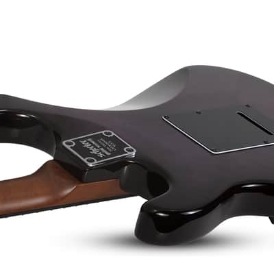 Schecter Traditional Pro Transparent Purple Burst image 5