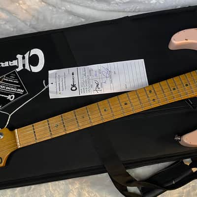 NEW! Charvel Pro-Mod Signature Rick Graham DK24 2PT CM Worn Shell Pink - Foam Core Case - Authorized Dealer image 7