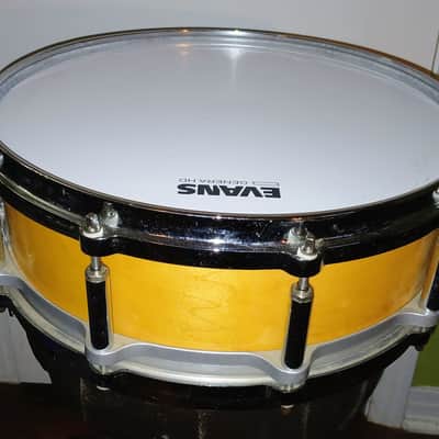 1990s Pearl Free Floating Floater Snare Drum All Maple SKB Case 14 x 5 image 3