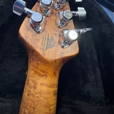 Ernie Ball Music Man Luke 4 HH Maple Top Grape Slushie image 12