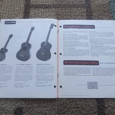 Vintage 1962 Gibson Full-Line Catalog! Rare, Original Case Candy, Paperwork! image 24