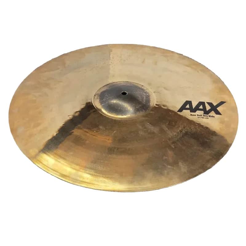 Used Sabian AAX Raw Bell Dry Ride 21" Brilliant - Excellent image 1