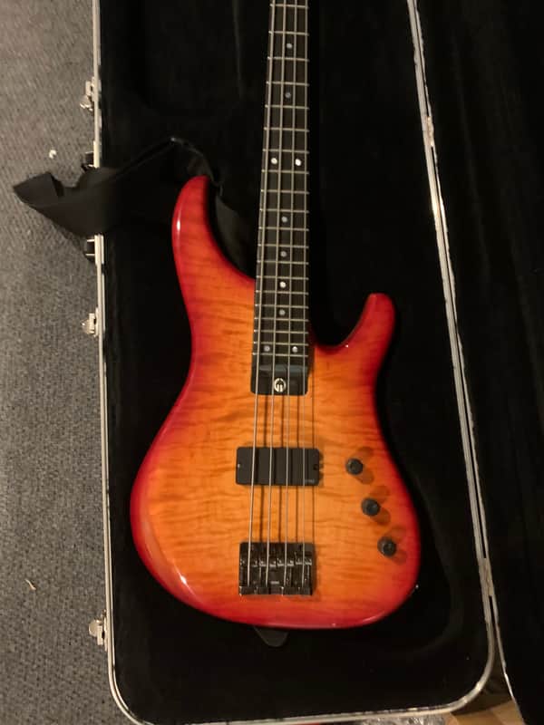 G Gould GGi 4 2018 Figured Maple Cherry Burst image 1