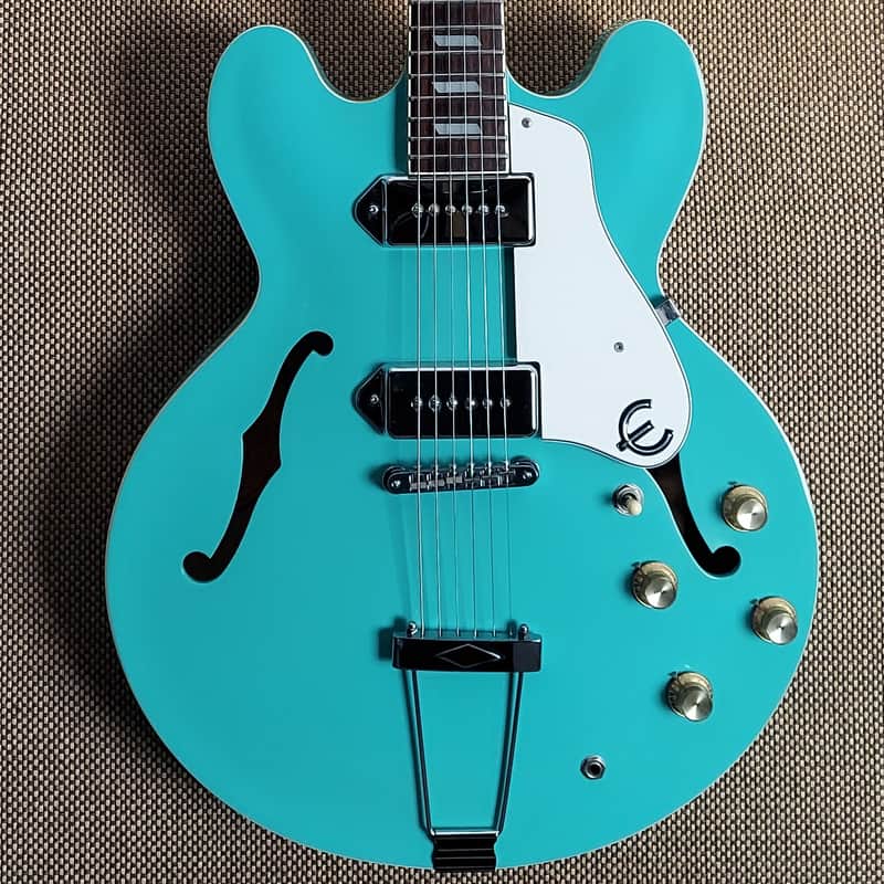 Epiphone Casino TQ 1996 Rare Turquoise Peerless Factory Super Clean (A-49) image 1