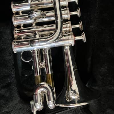 MINT DEG Signature 2000 Piccolo Trumpet - Silver Plate image 4