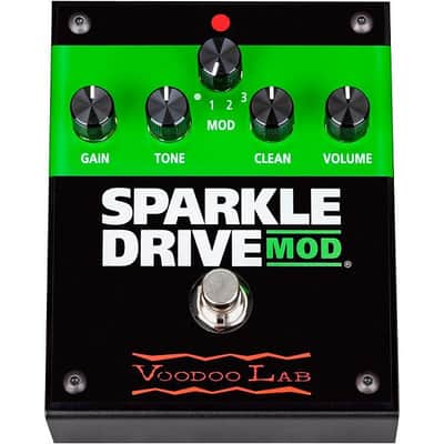 Voodoo Lab Sparkle Drive Mod Overdrive Guitar Effects Pedal image 4
