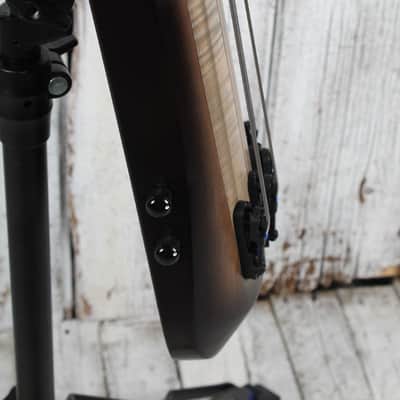 Ibanez UB804 Upright Bass 4 String Electric Bass Guitar with Gig Bag and Stand image 8