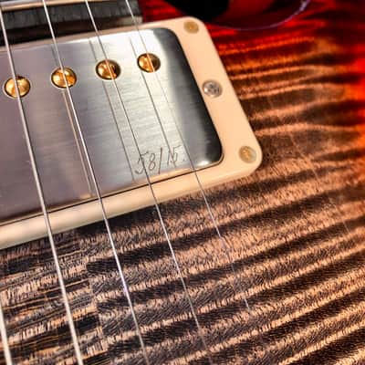Paul Reed Smith PRS Hollowbody II Piezo 10 Top Charcoal Cherry Burst image 10